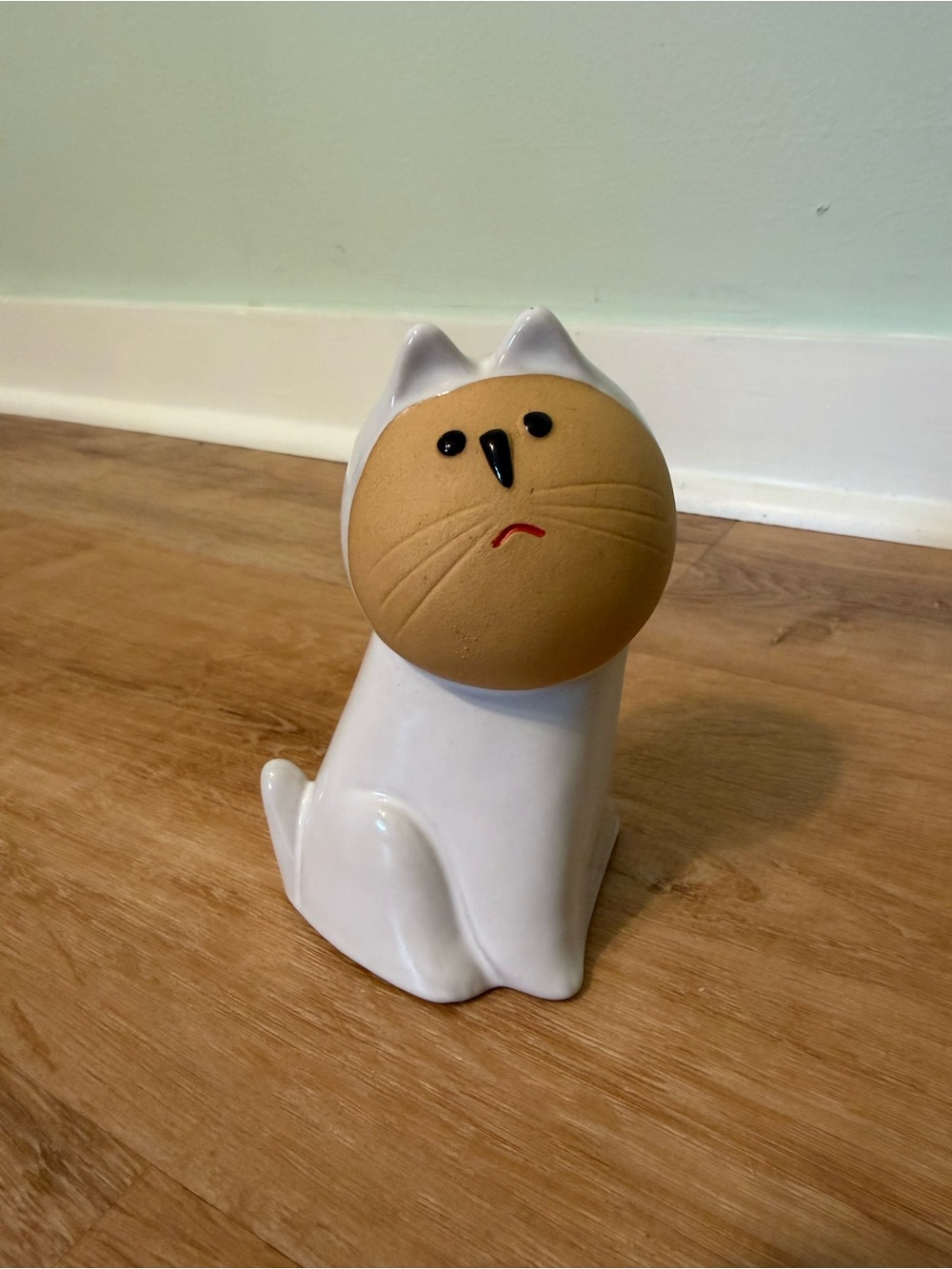 Takashimaya Japenese Cat Chopstick/Pen/Pencil Holder - 1964 Mid-Century Modern